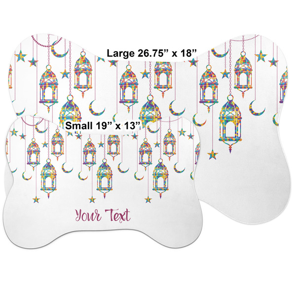 Moroccan Lanterns Bone Shaped Mat Comparison