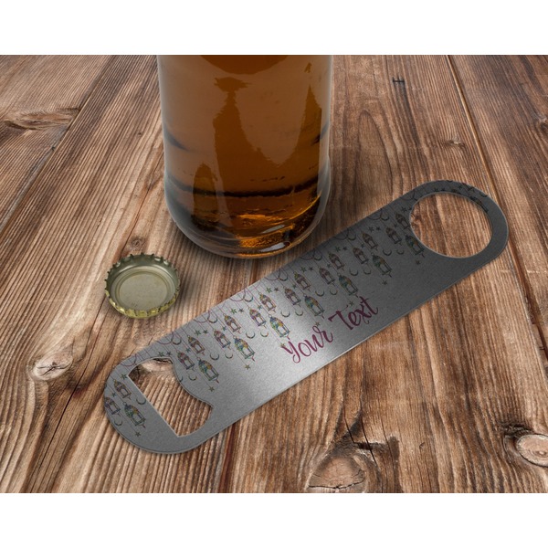 Arabian Lamps Bottle Opener - In Use