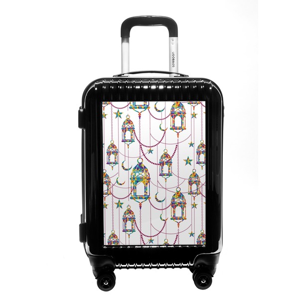 Custom Hanging Lanterns Carry On Hard Shell Suitcase