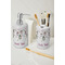 Moroccan Lanterns Ceramic Bathroom Accessories - LIFESTYLE (toothbrush holder & soap dispenser)