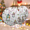 Hanging Lanterns Ceramic Ornament