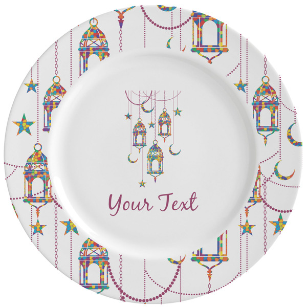 Custom Hanging Lanterns Ceramic Dinner Plates (Set of 4)
