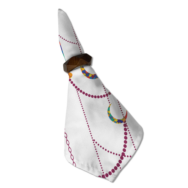 Moroccan Lanterns Cloth Napkins - Personalized Dinner (Folded in Ring) (MAIN)