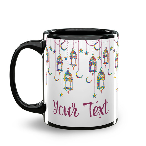 Moroccan Lanterns Coffee Mug - 11 oz - Black