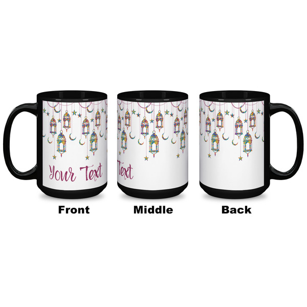 Moroccan Lanterns Coffee Mug - 15 oz - Black APPROVAL