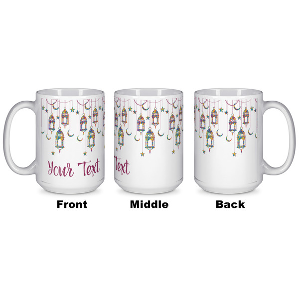 Moroccan Lanterns Coffee Mug - 15 oz - White APPROVAL