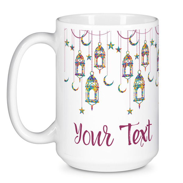 Moroccan Lanterns Coffee Mug - 15 oz - White