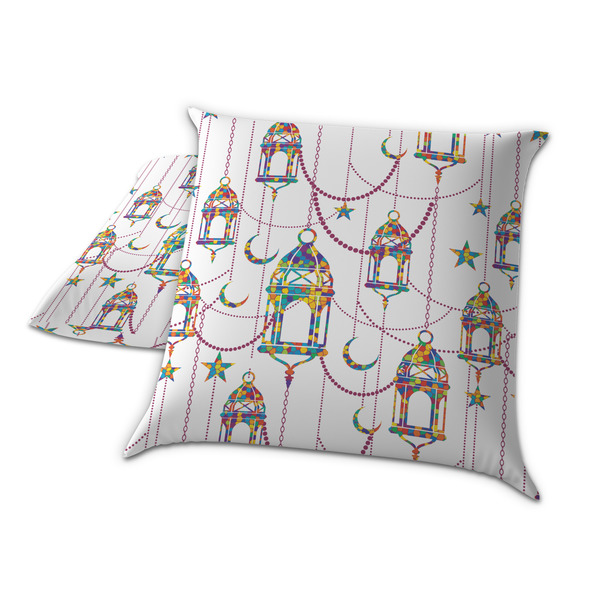Moroccan Lanterns Decorative Pillow Case - TWO
