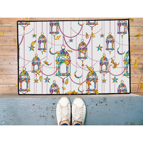 Moroccan Lanterns Door Mat - LIFESTYLE (Med)