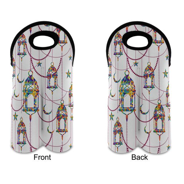 Moroccan Lanterns Double Wine Tote - APPROVAL (new)