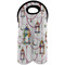 Moroccan Lanterns Double Wine Tote - Front (new)