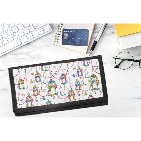 Moroccan Lanterns DyeTrans Checkbook Cover - LIFESTYLE