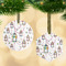 Moroccan Lanterns Frosted Glass Ornament - MAIN PARENT