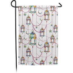 Hanging Lanterns Small Garden Flag - Double Sided