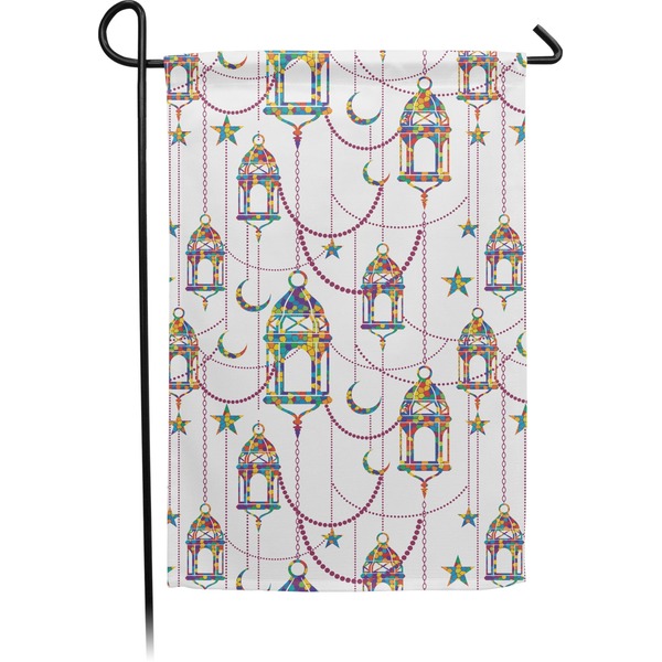 Custom Hanging Lanterns Small Garden Flag - Double Sided