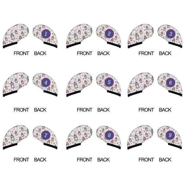 Moroccan Lanterns Golf Club Covers - APPROVAL (set of 9)