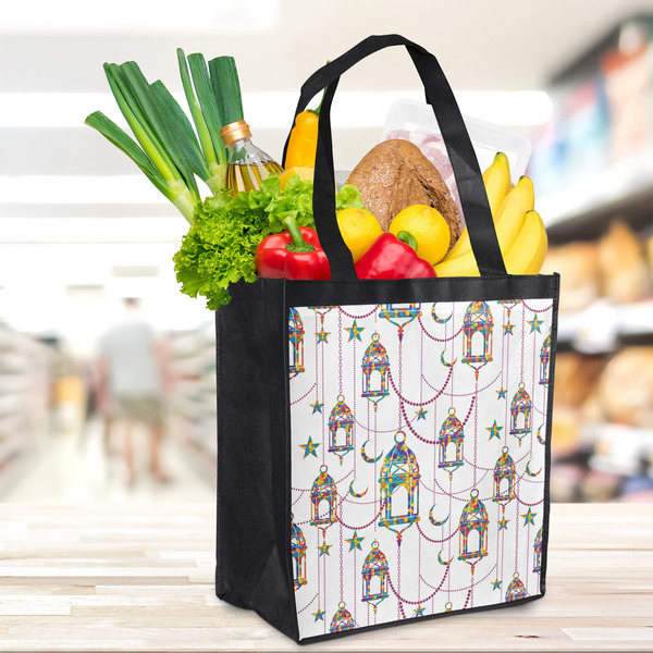 Moroccan Lanterns Grocery Bag - LIFESTYLE