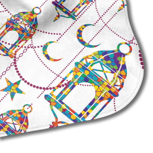 Moroccan Lanterns Hooded Baby Towel- Detail Corner