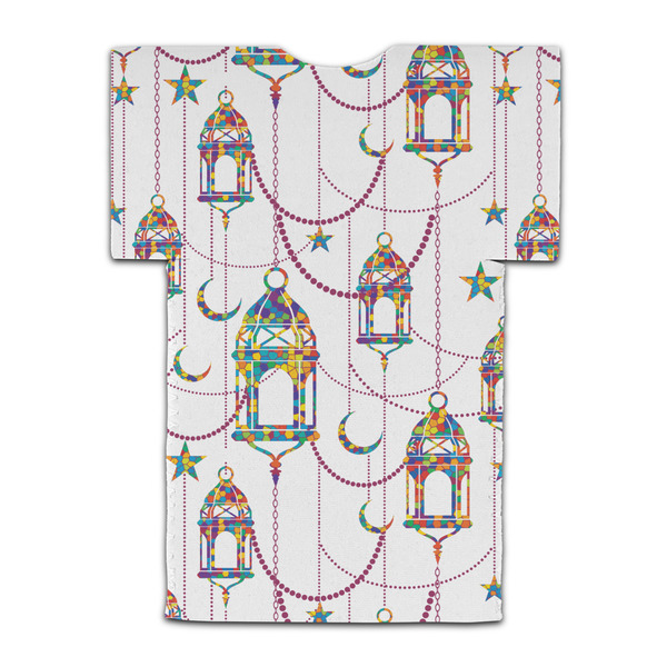 Moroccan Lanterns Jersey Bottle Cooler - BACK (flat)