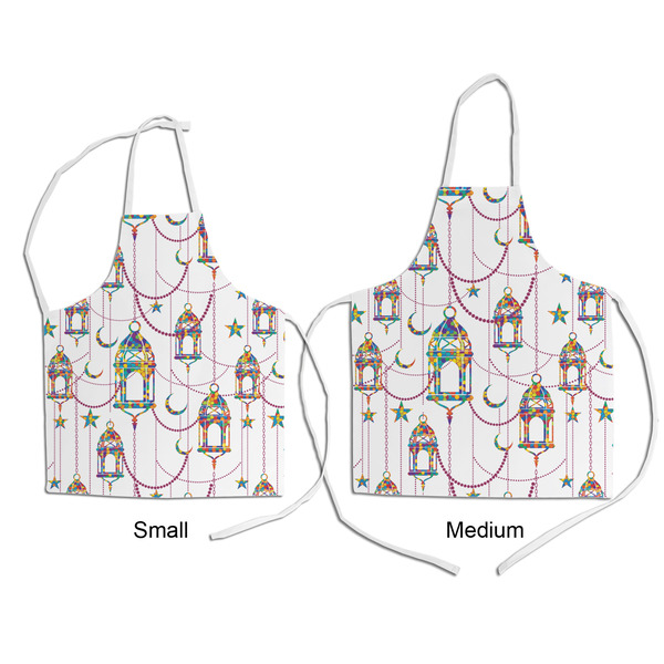 Moroccan Lanterns Kid's Aprons - Comparison