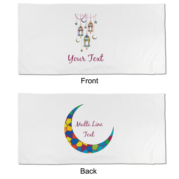 Moroccan Lanterns King Pillow Case - APPROVAL (partial print)