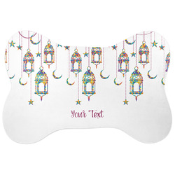 Hanging Lanterns Bone Shaped Dog Food Mat (Large)