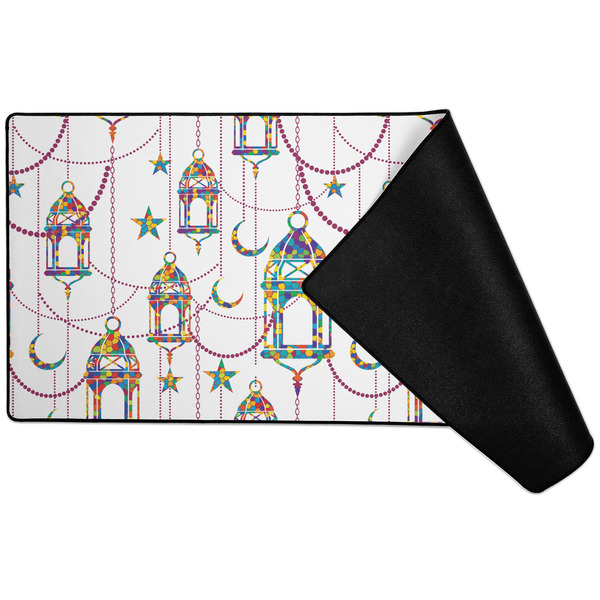 Moroccan Lanterns Large Gaming Mats - FRONT W/ FOLD