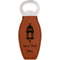 Moroccan Lanterns Leather Bar Bottle Opener - Single