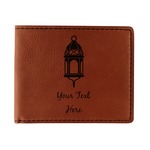 Hanging Lanterns Leatherette Bifold Wallet - Double Sided