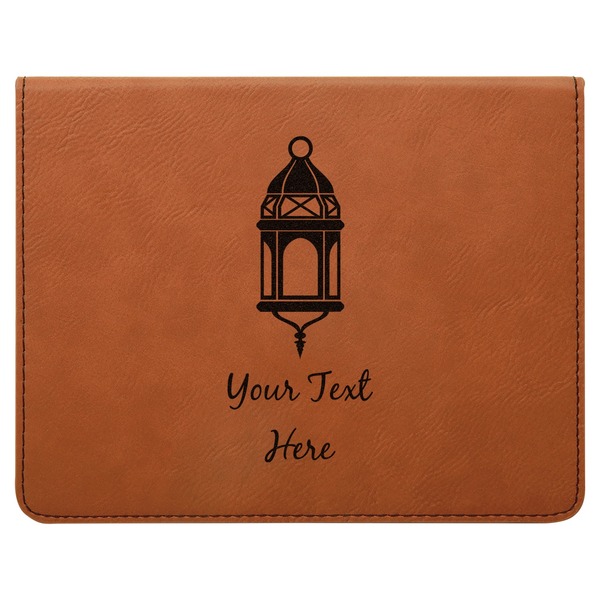 Moroccan Lanterns Leatherette 4-Piece Wine Tool Set Flat