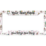 Hanging Lanterns License Plate Frame - Style A