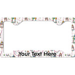 Hanging Lanterns License Plate Frame - Style C