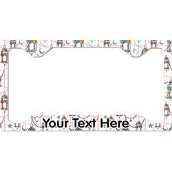 Hanging Lanterns License Plate Frame - Style C
