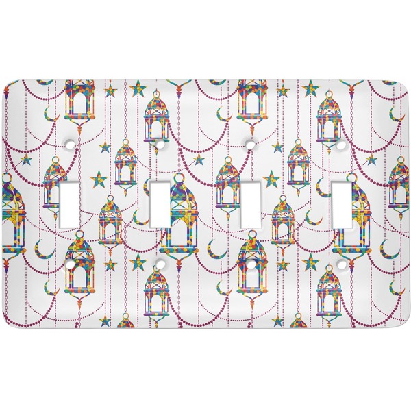 Custom Hanging Lanterns Light Switch Cover (4 Toggle Plate)