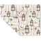Moroccan Lanterns Linen Placemat - Folded Corner (double side)