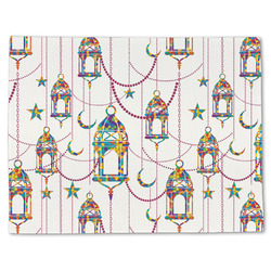 Hanging Lanterns Single-Sided Linen Placemat - Single