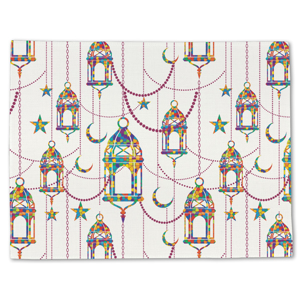 Moroccan Lanterns Linen Placemat - Front