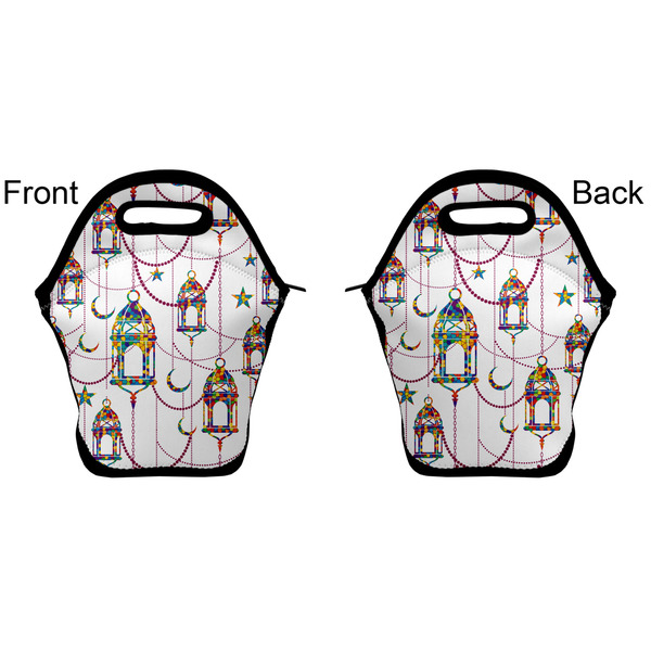 Moroccan Lanterns Lunch Bag - Front and Back