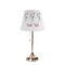 Hanging Lanterns Poly Film Empire Lampshade - On Stand