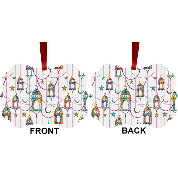 Moroccan Lanterns Metal Benilux Ornament - Front and Back (APPROVAL)