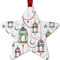 Hanging Lanterns Metal Star Ornament - Double Sided