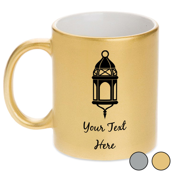 Moroccan Lanterns Metallic Mugs