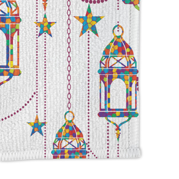 Moroccan Lanterns Microfiber Dish Rag - DETAIL
