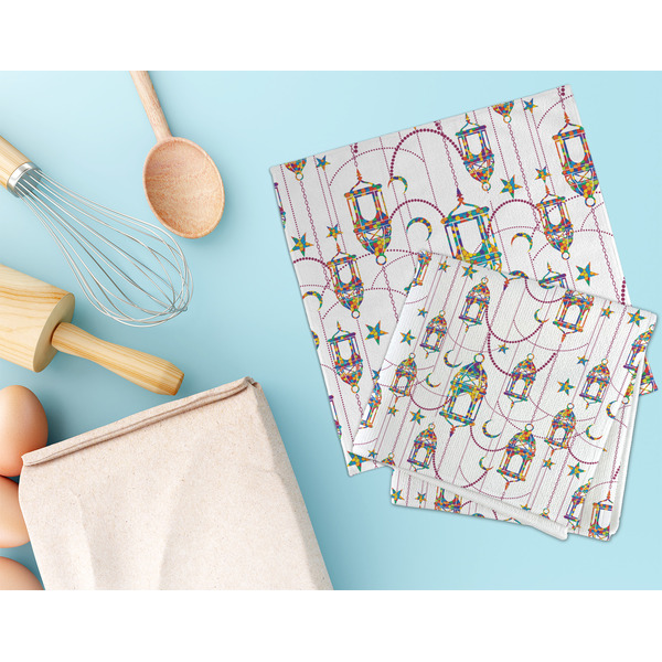 Moroccan Lanterns Microfiber Dish Rag - LIFESTYLE