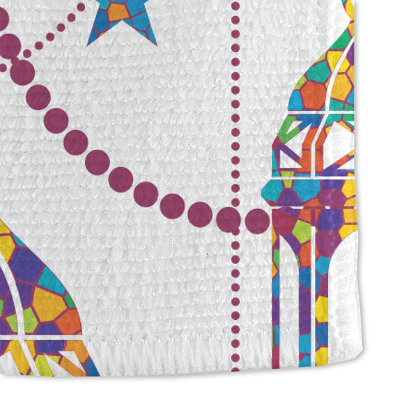 Moroccan Lanterns Microfiber Dish Towel - DETAIL