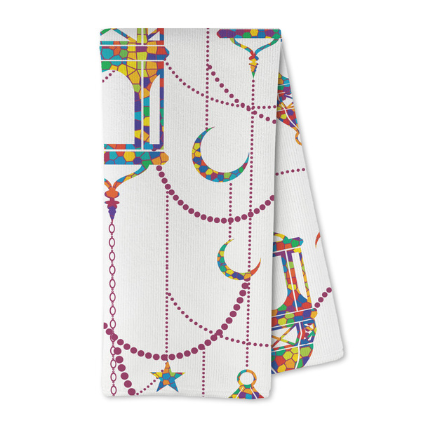 Custom Hanging Lanterns Kitchen Towel - Microfiber