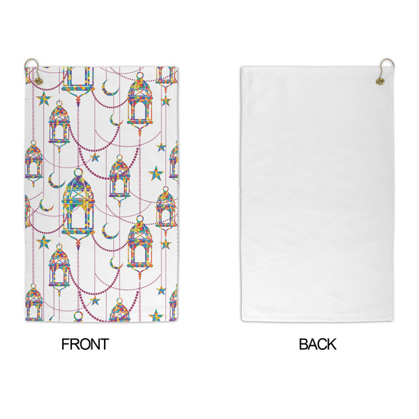 Moroccan Lanterns Microfiber Golf Towels - APPROVAL