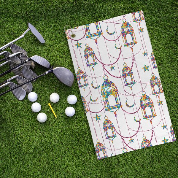 Moroccan Lanterns Microfiber Golf Towels - LIFESTYLE