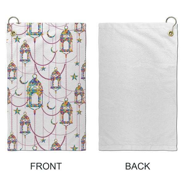 Moroccan Lanterns Microfiber Golf Towels - Small - APPROVAL