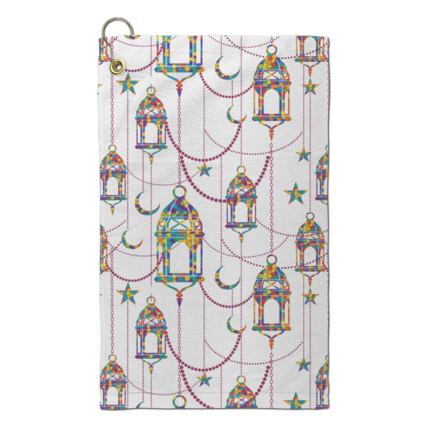 Custom Hanging Lanterns Microfiber Golf Towel - Small